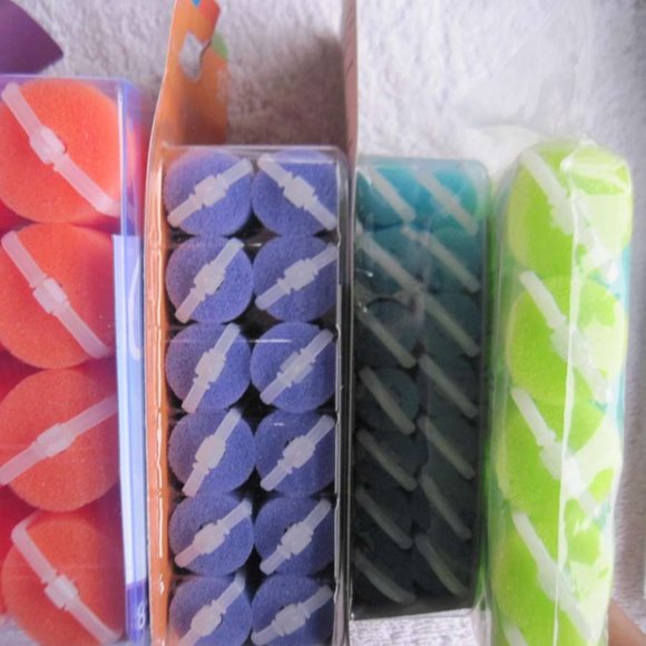 Goody Foam Rollers Volume Body Curls Hair Curlers Soft Bouncy Small Medium Large - Picture 7 of 16